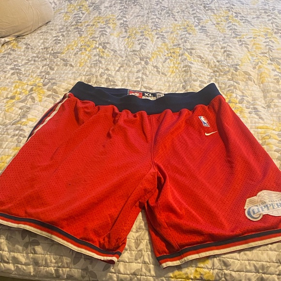 Nike NBA Throwback Los Angeles Clippers Shorts - Picture 1 of 3